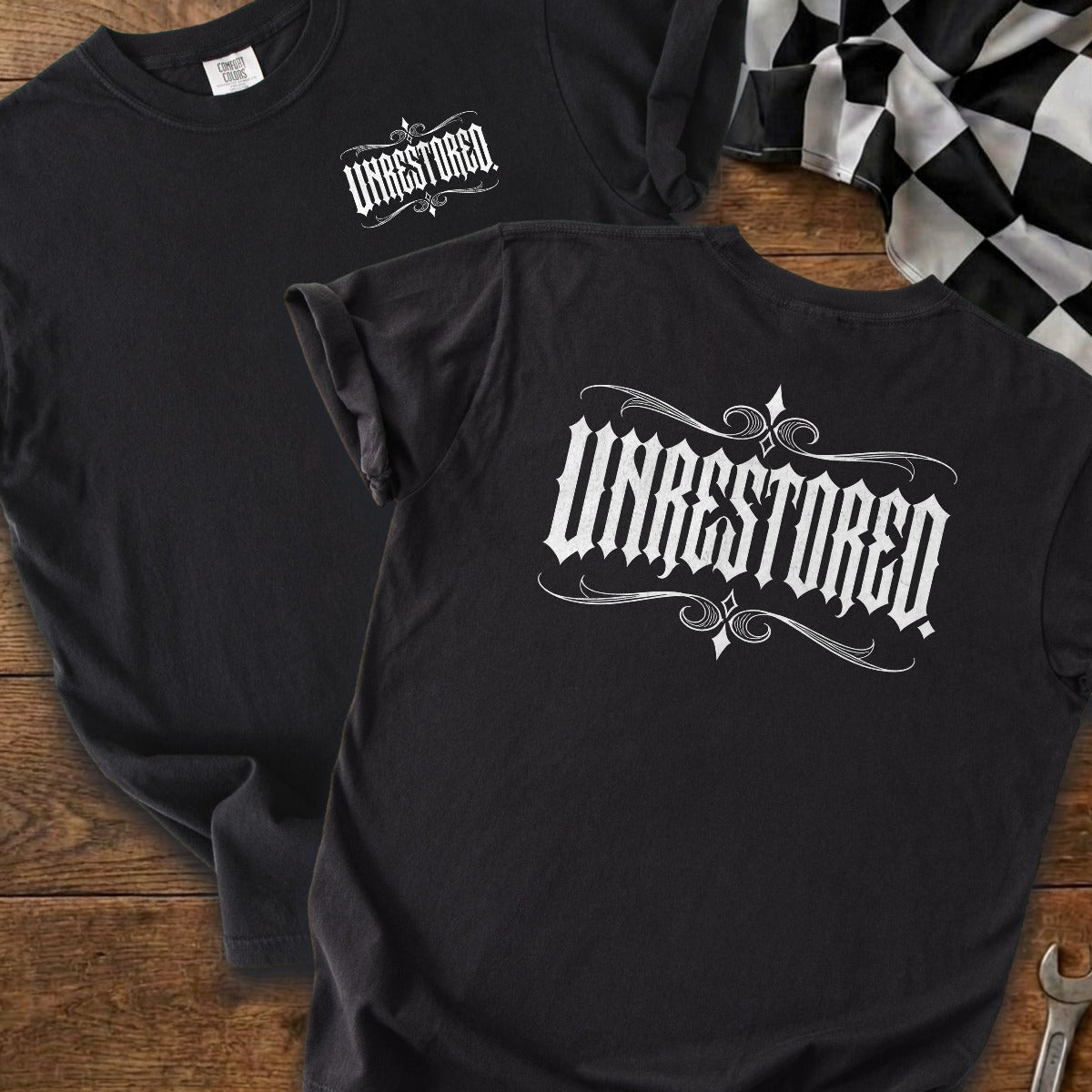 Black | Front & Back