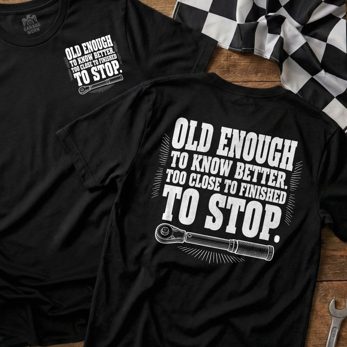 Black | Front & Back