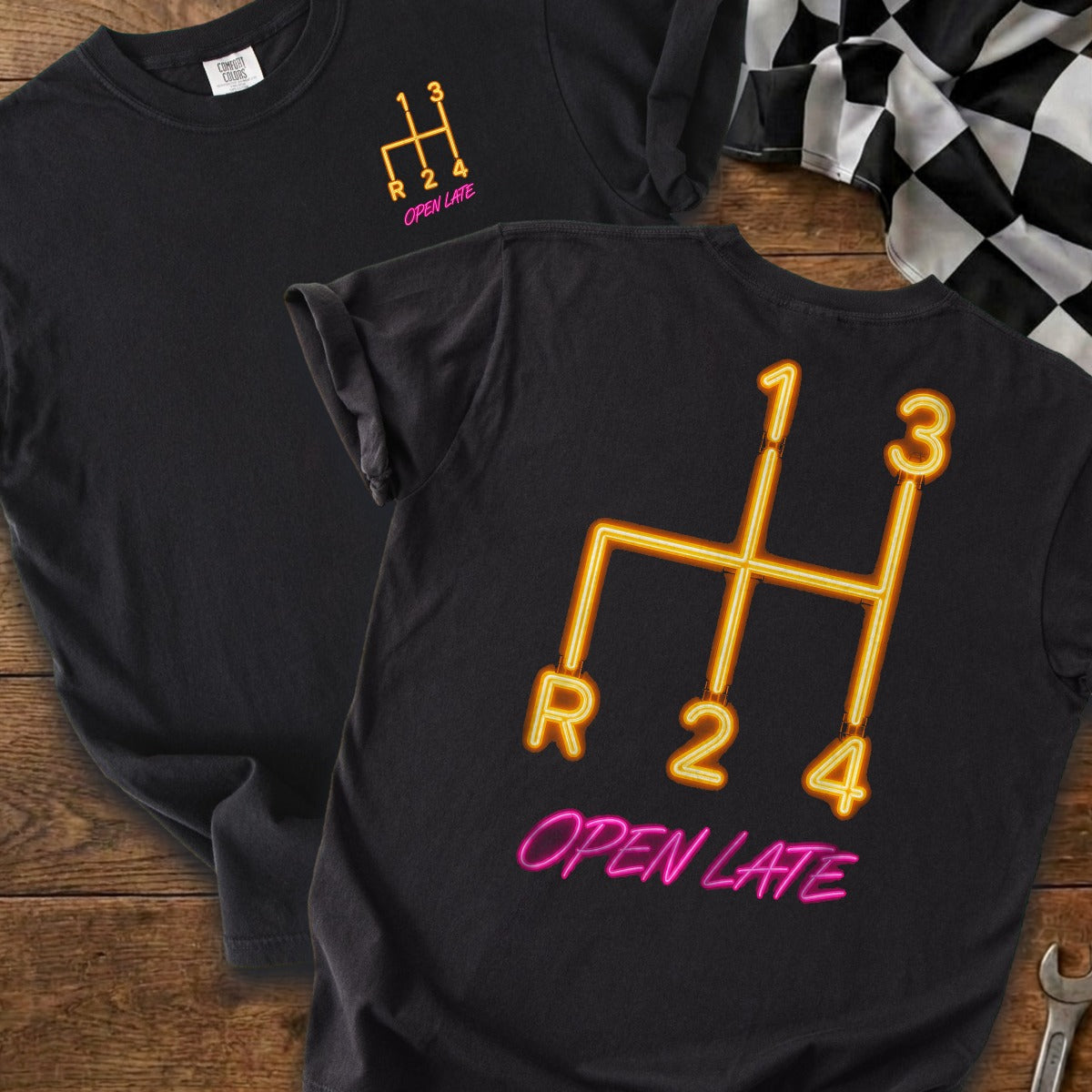 Black | Front & Back