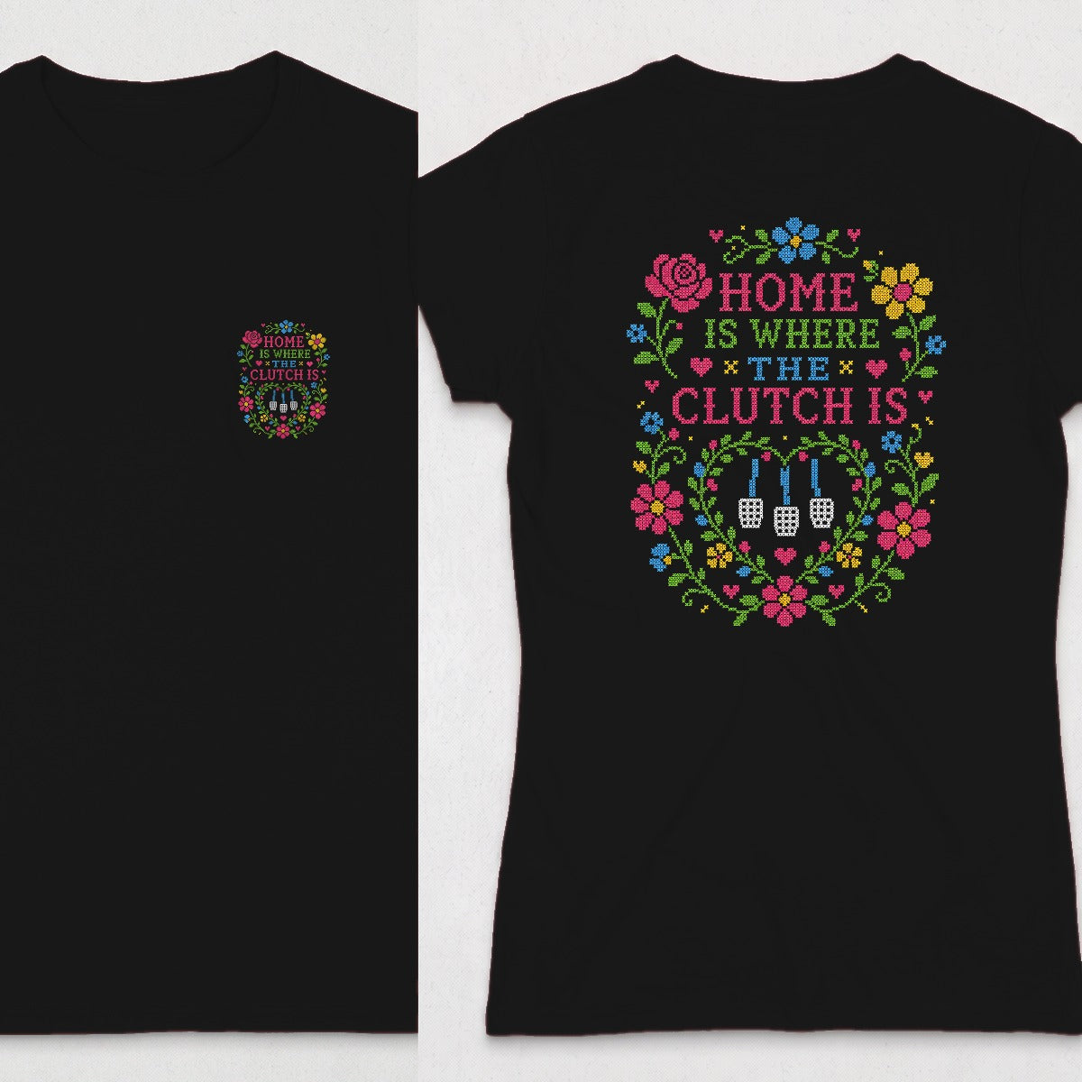 Black | Front & Back
