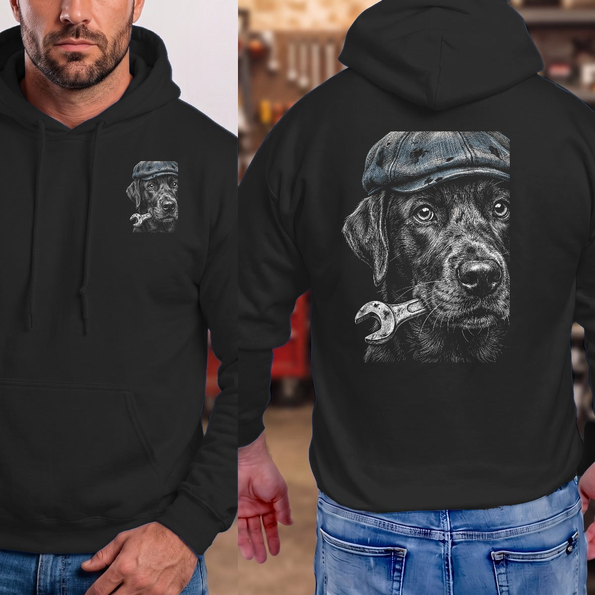 Black | Front & Back