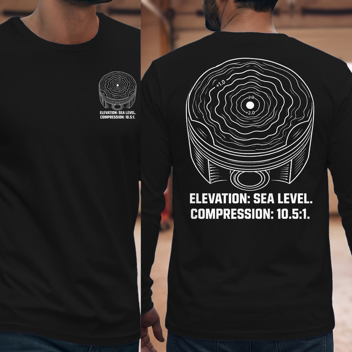 Black | Front & Back