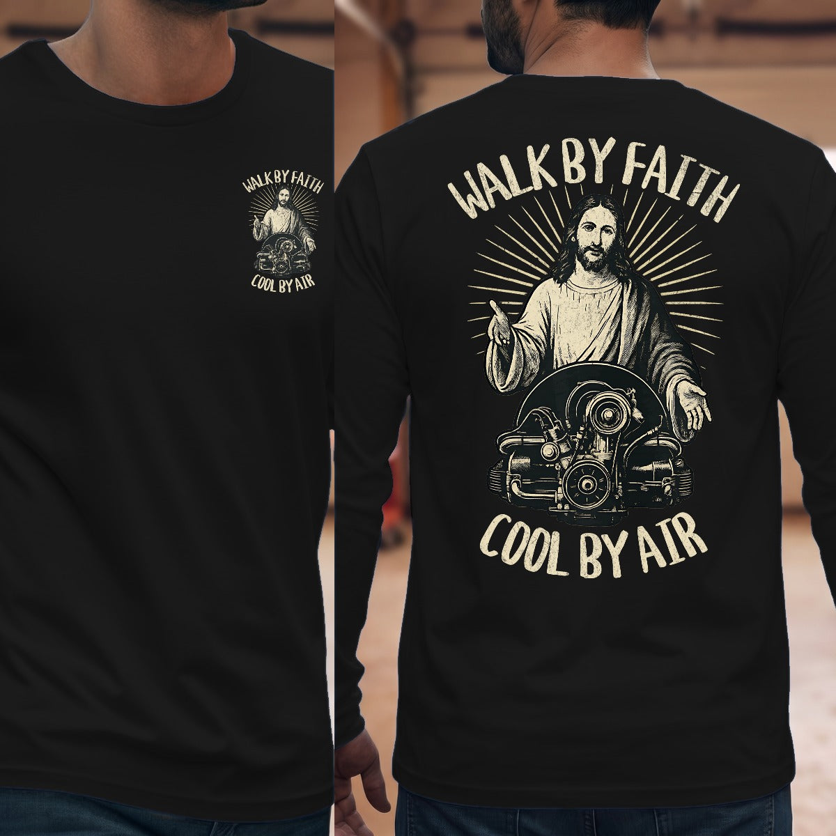 Black | Front & Back