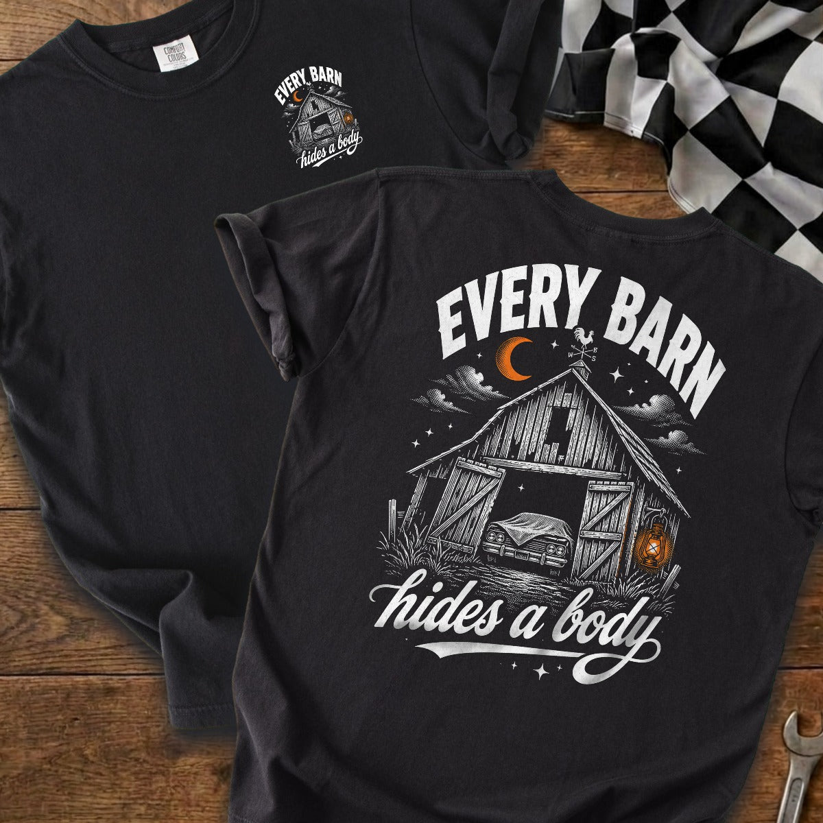Black | Front & Back