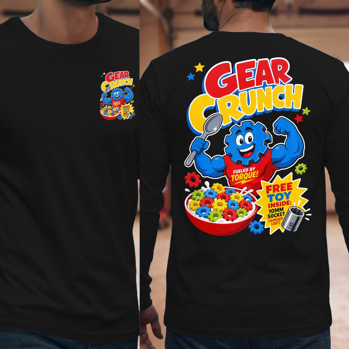 Black | Front & Back