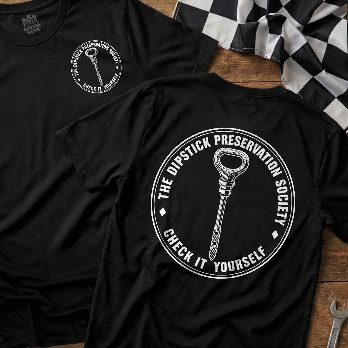 Black | Front & Back