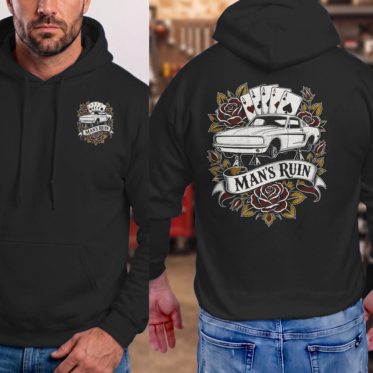 Black | Front & Back