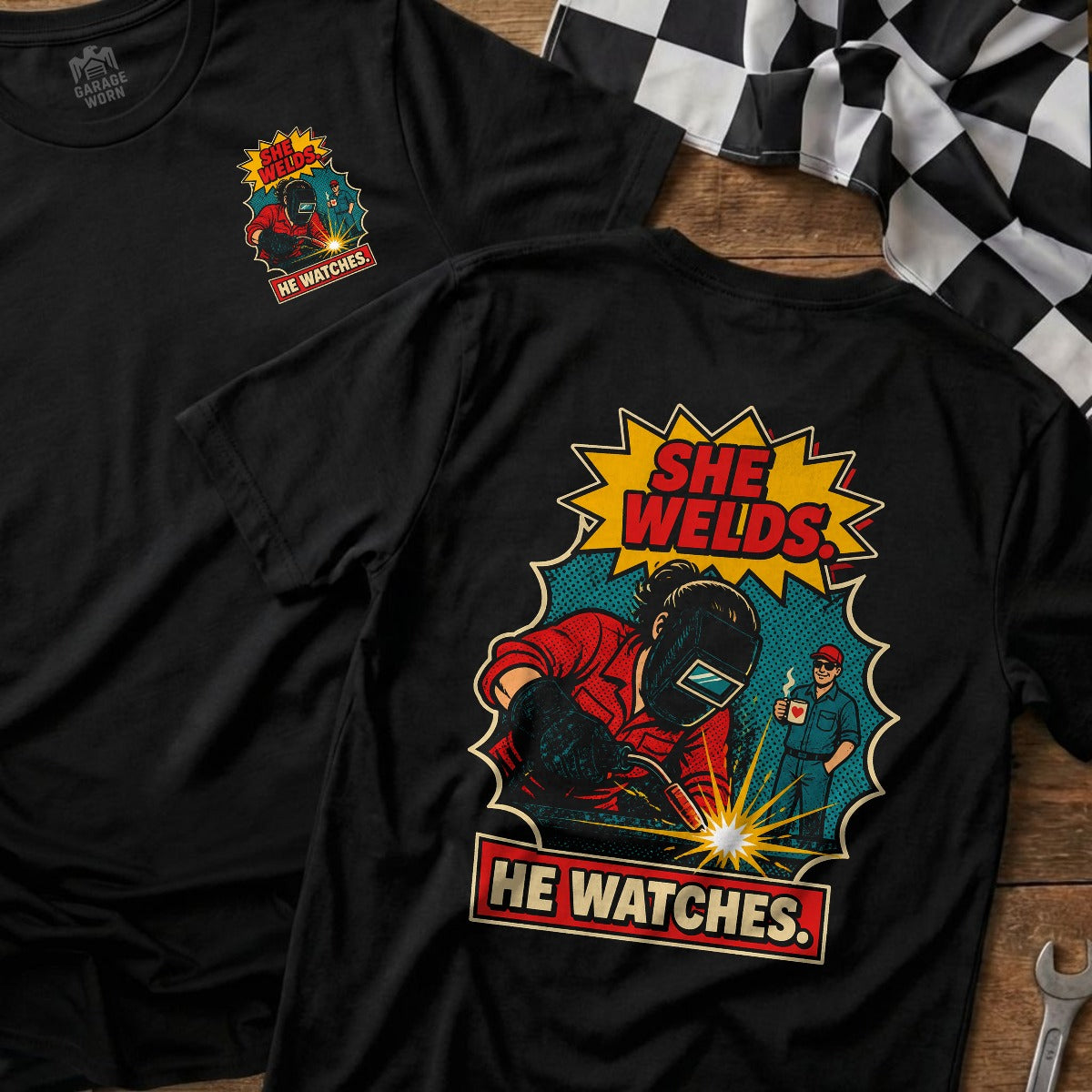 Black | Front & Back
