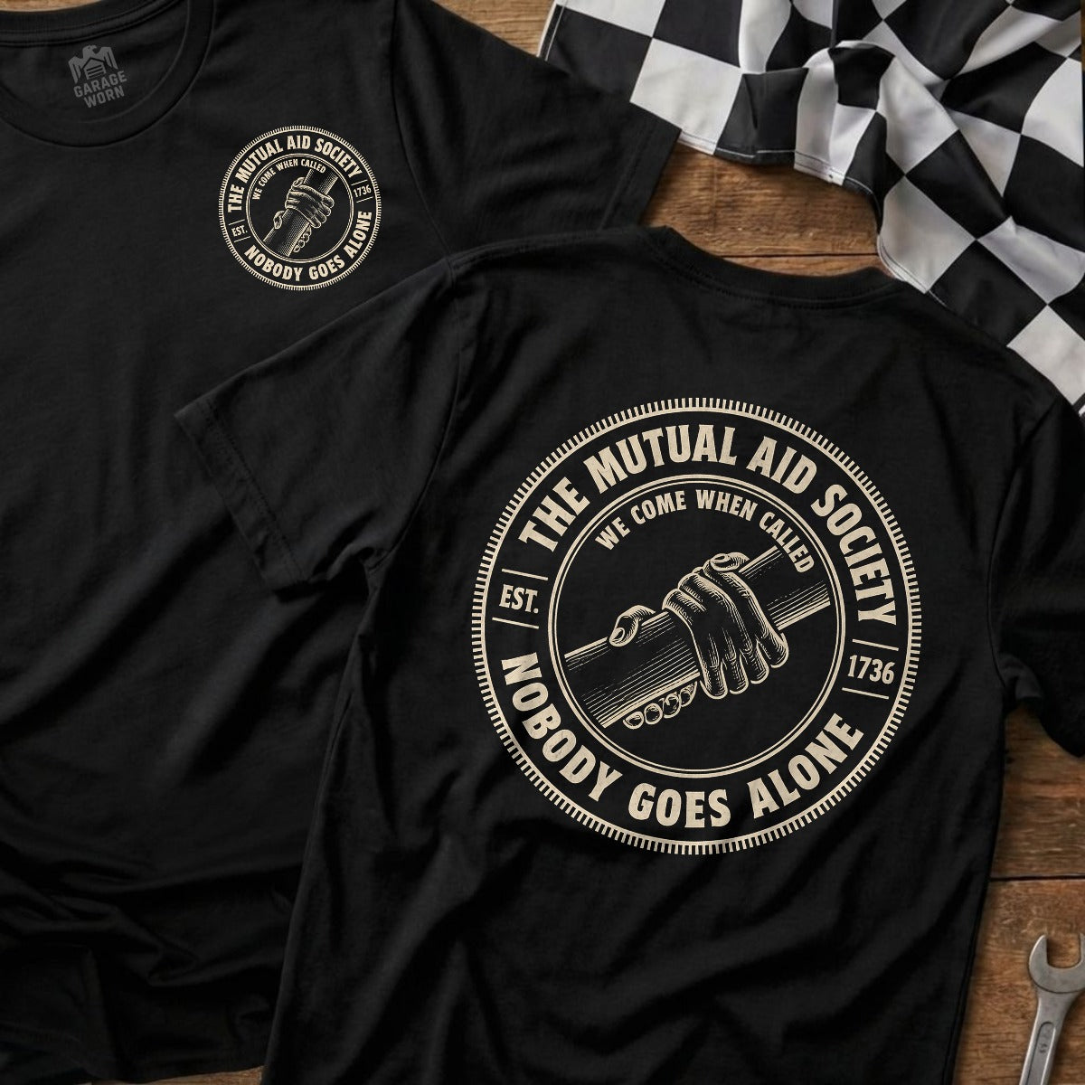 Black | Front & Back