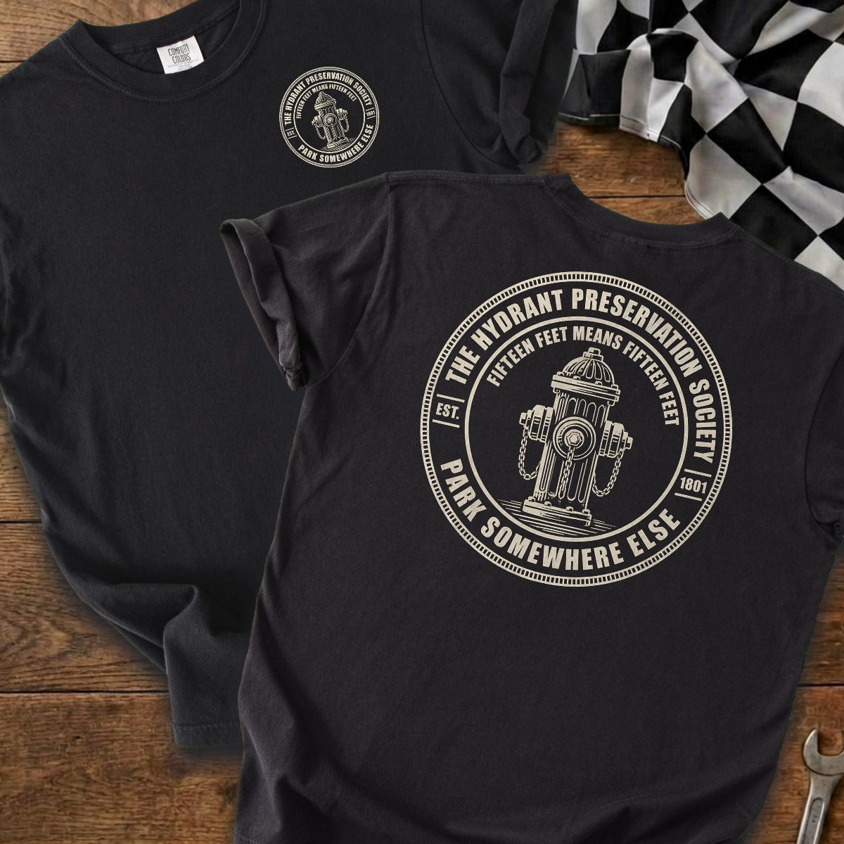Black | Front & Back