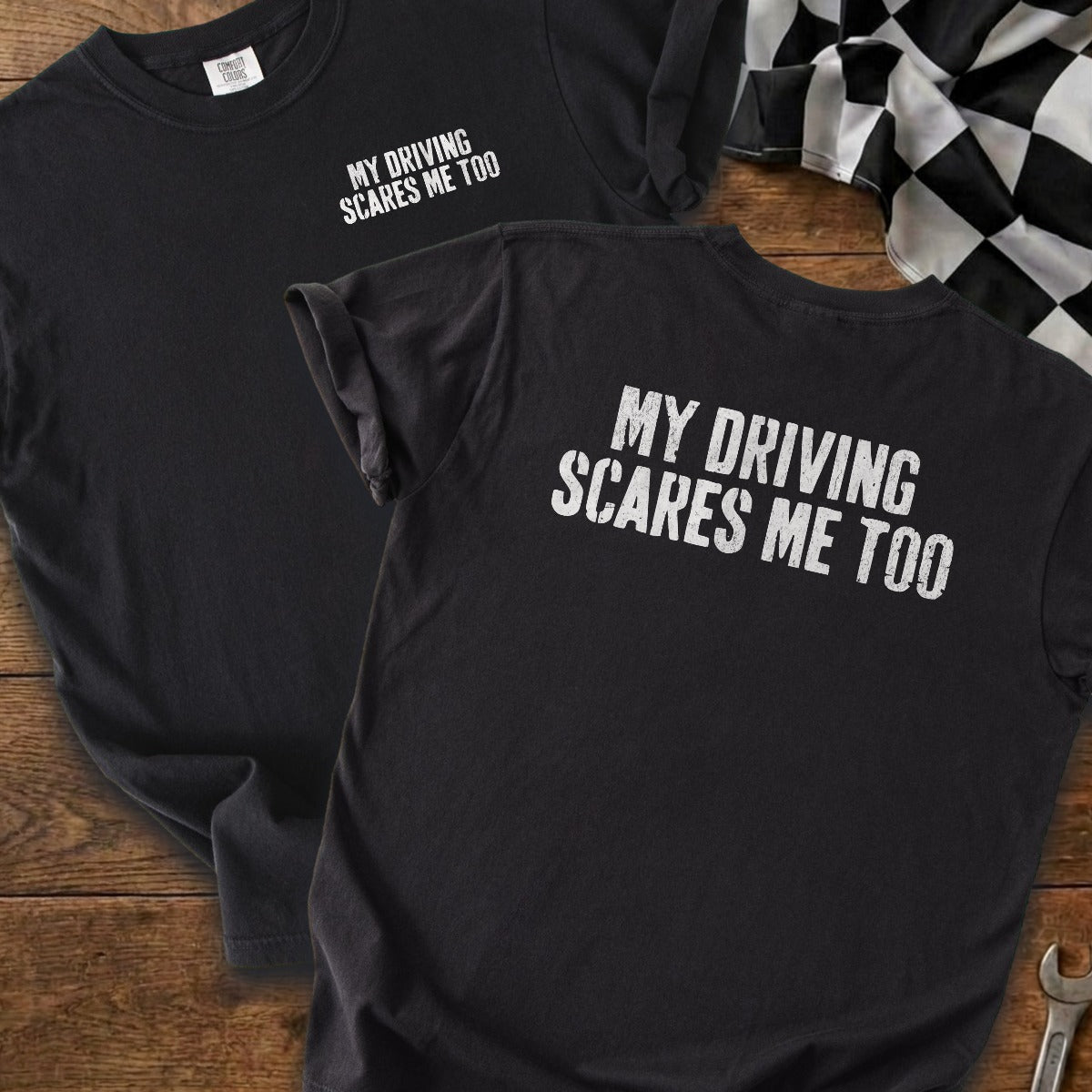 Black | Front & Back