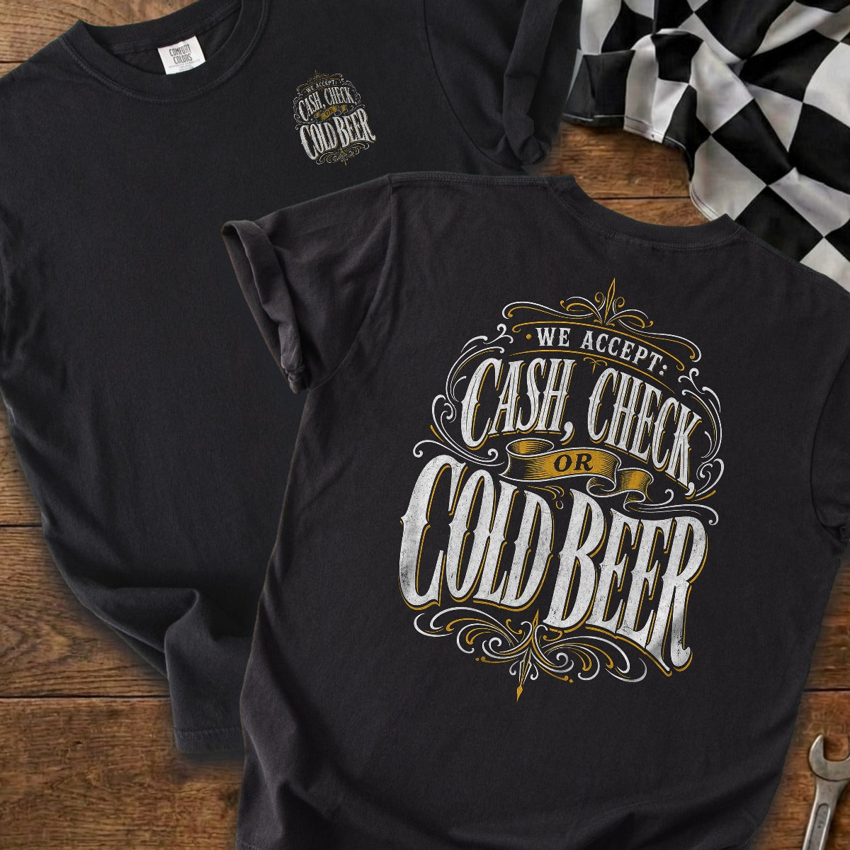 Black | Front & Back