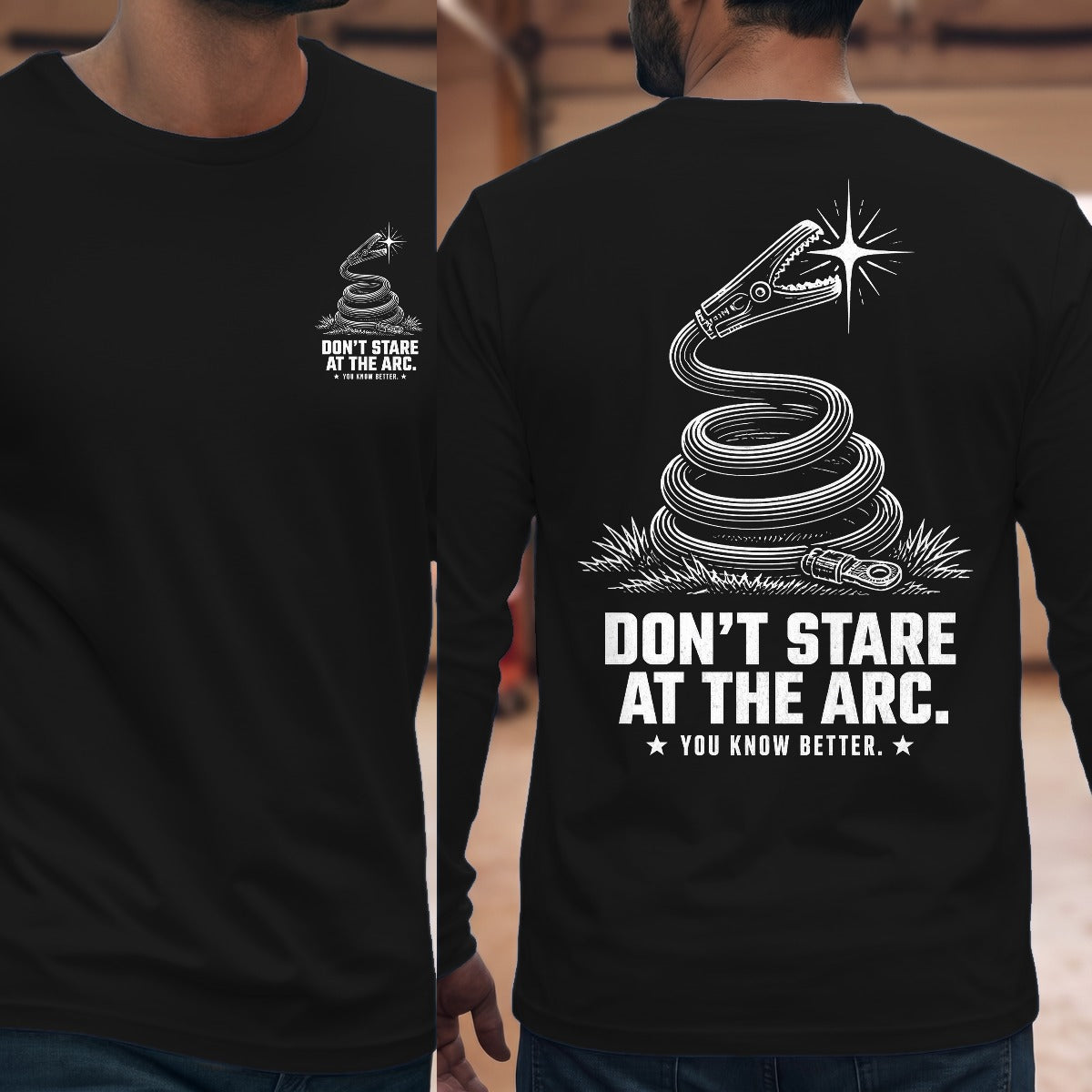 Black | Front & Back