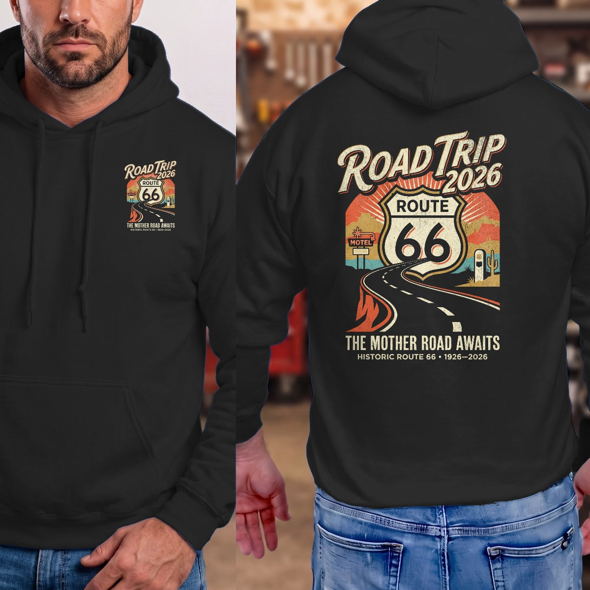 Black | Front & Back