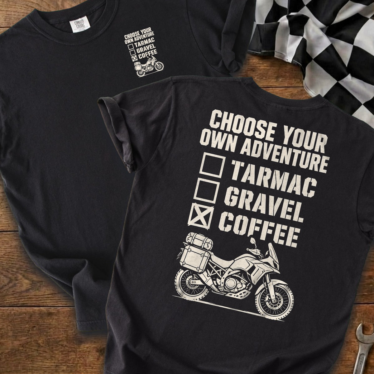 Black | Front & Back