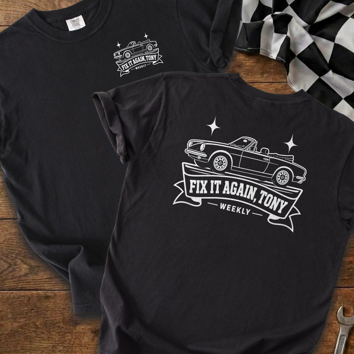 Black | Front & Back