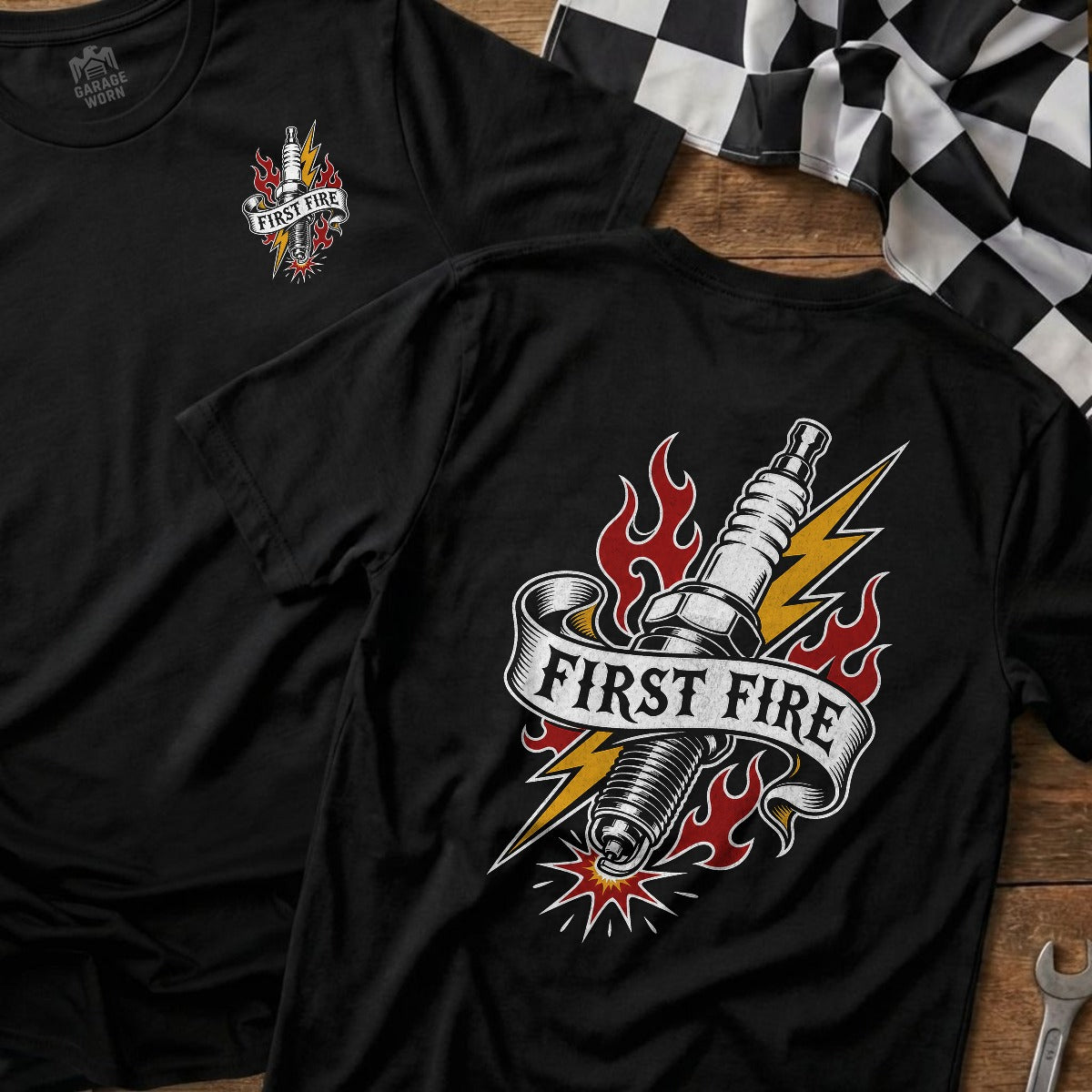 Black | Front & Back
