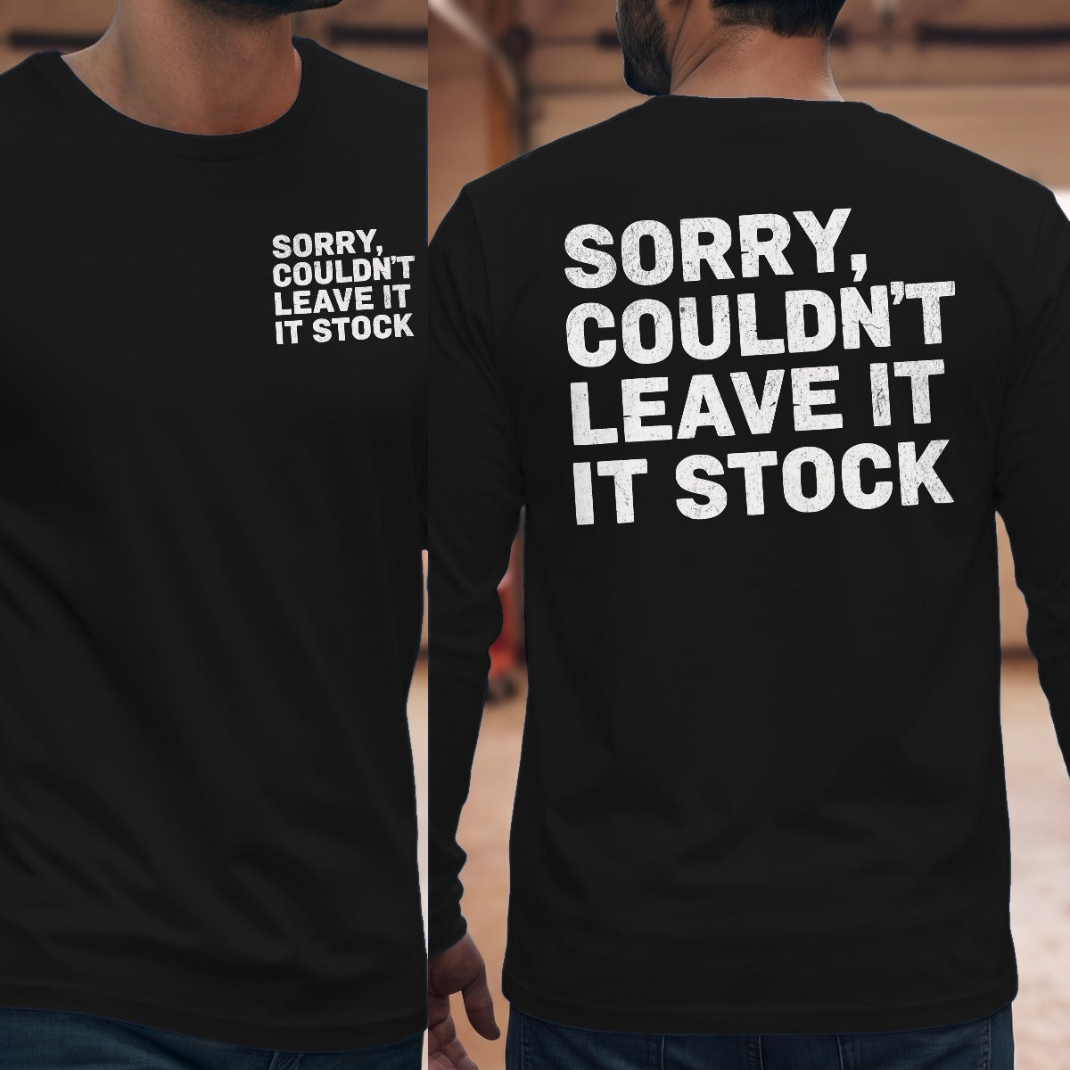 Black | Front & Back