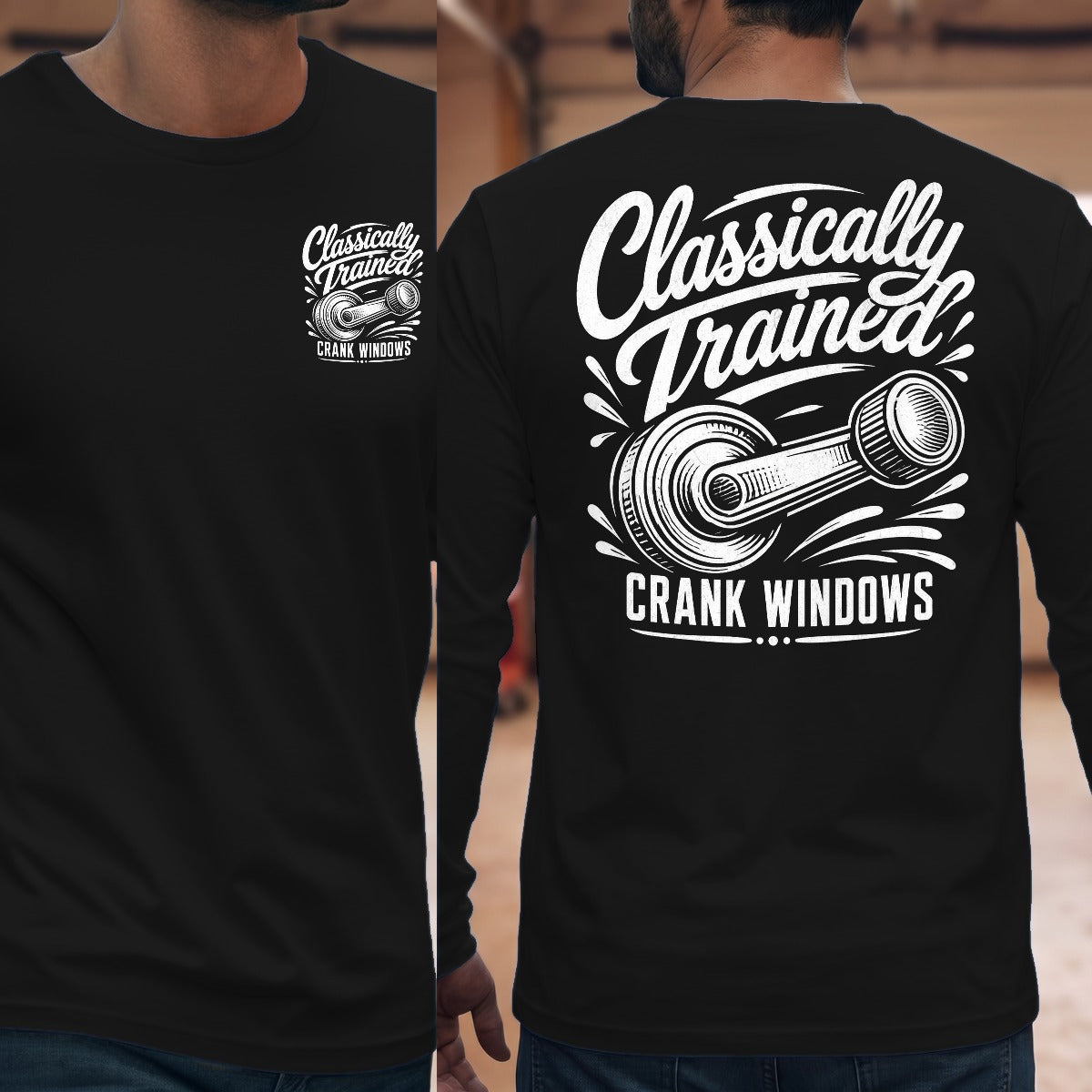 Black | Front & Back