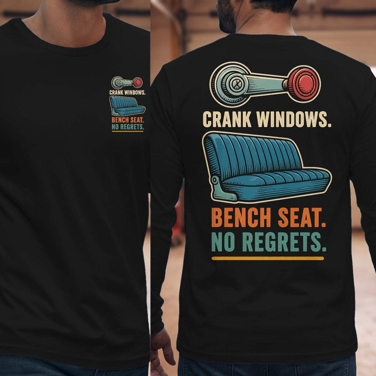 Black | Front & Back