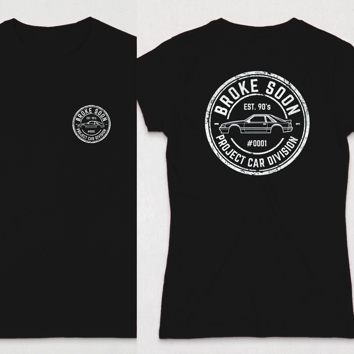 Black | Front & Back