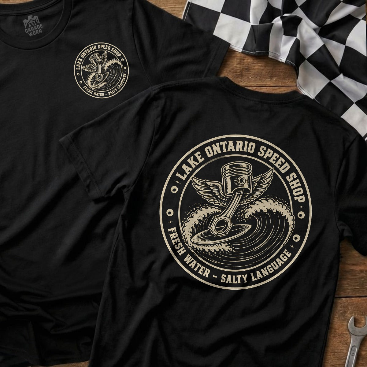 Black | Front & Back