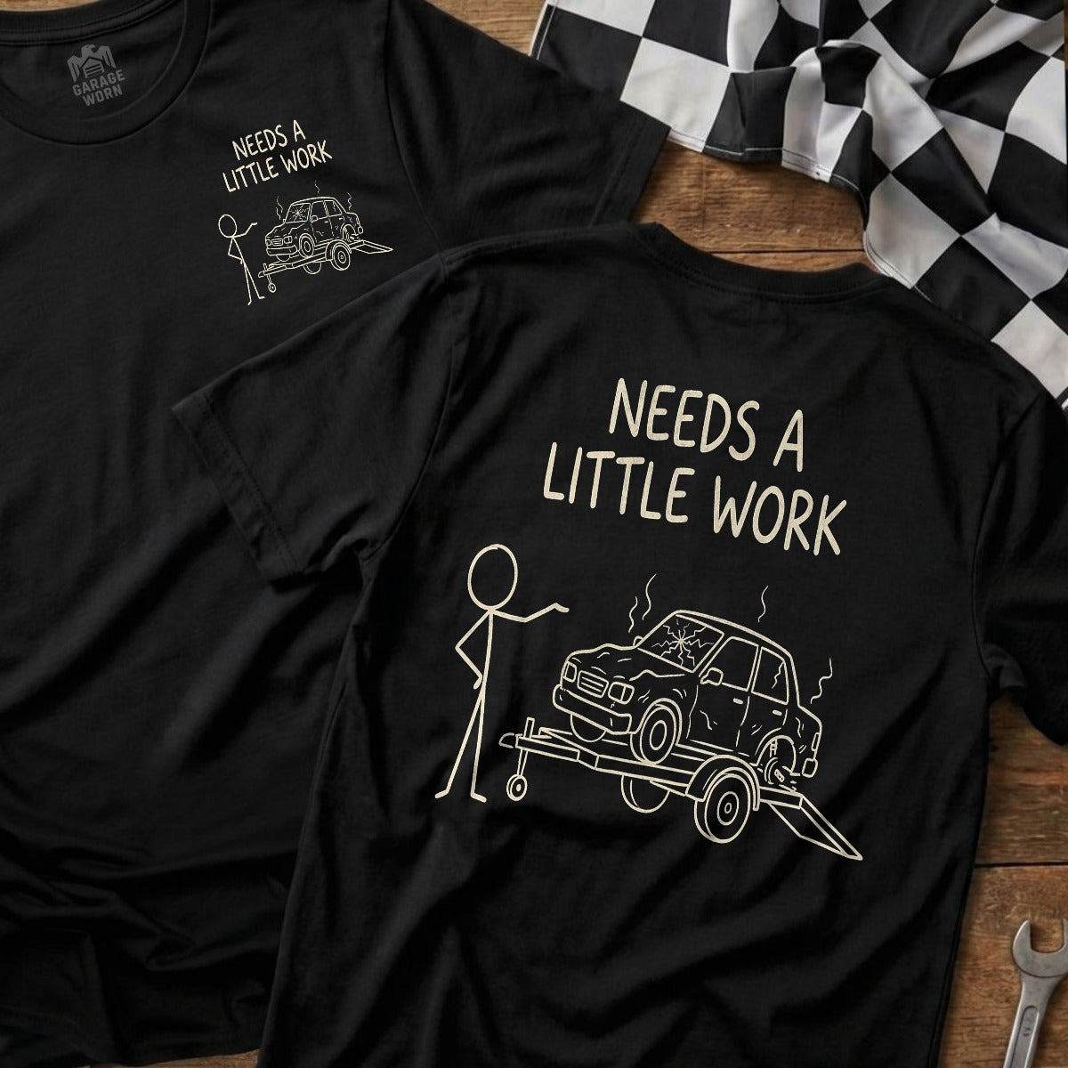 Black | Front & Back