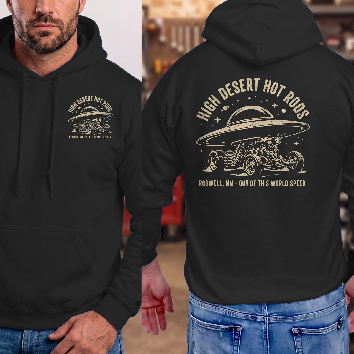 Black | Front & Back