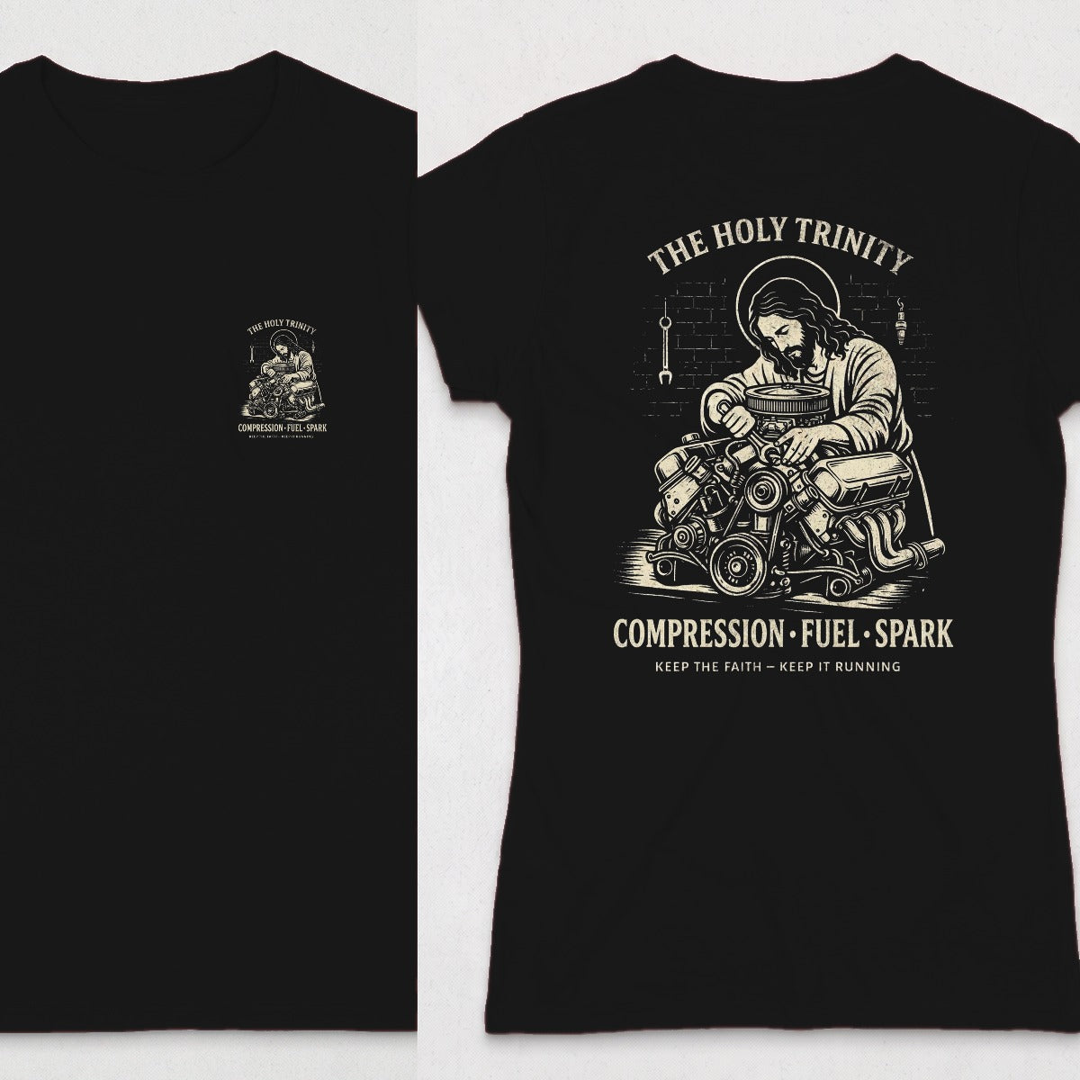 Black | Front & Back
