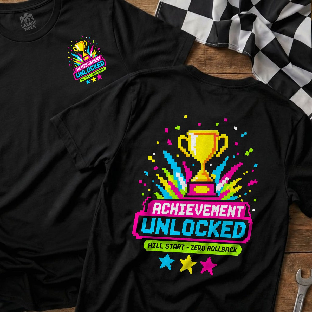 Black | Front & Back