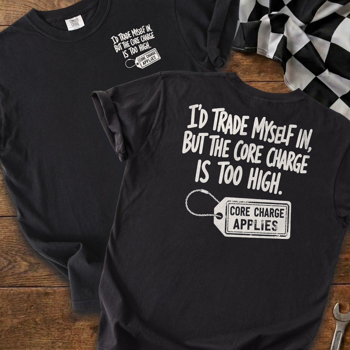 Black | Front & Back