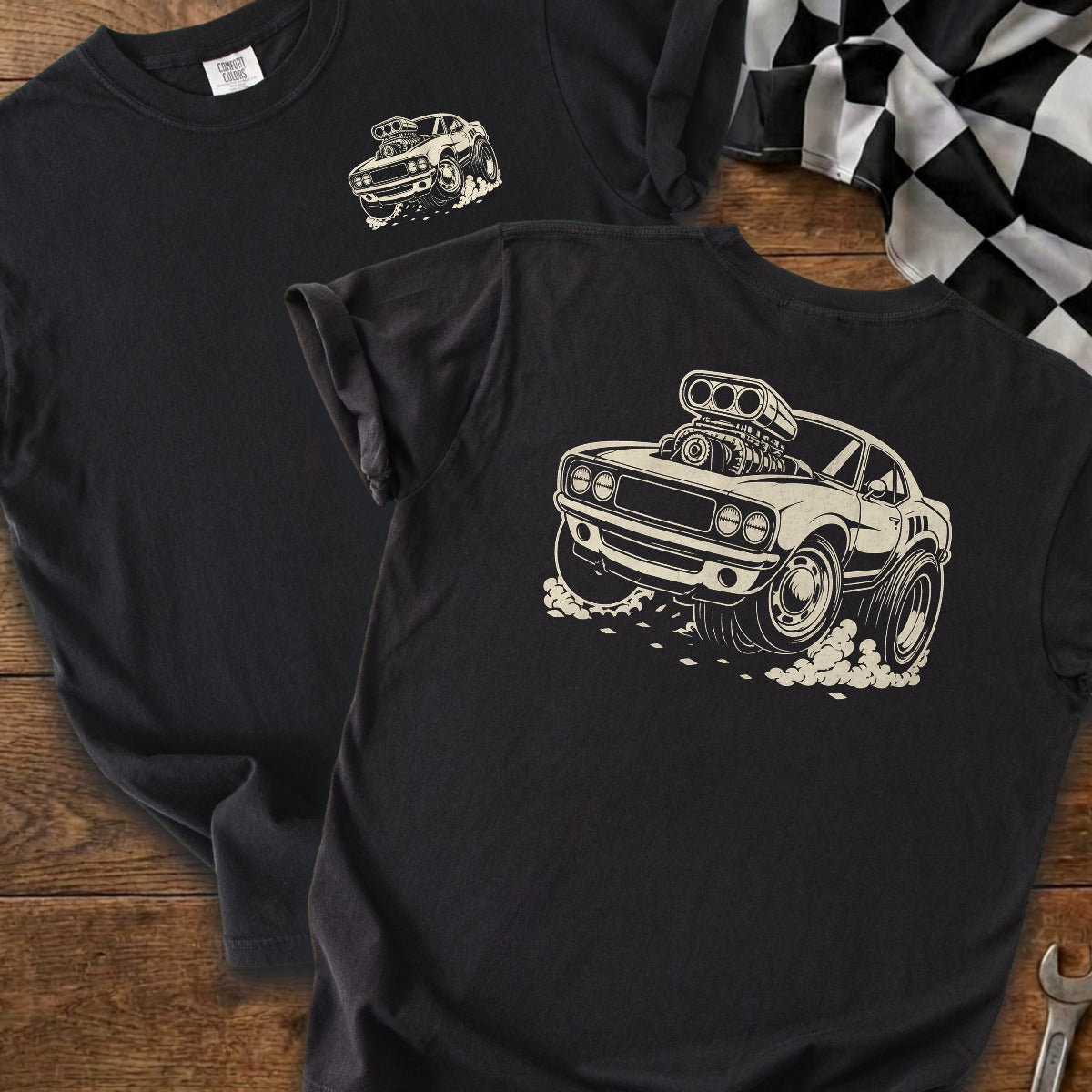 Black | Front & Back