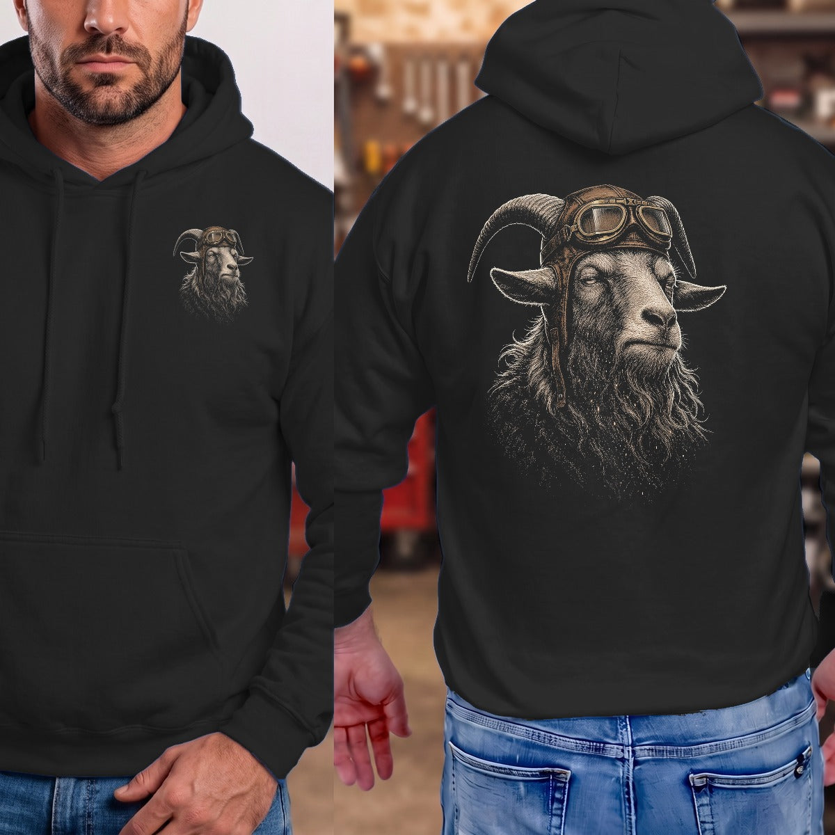 Black | Front & Back