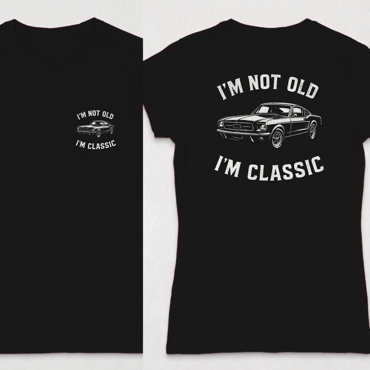 Black | Front & Back