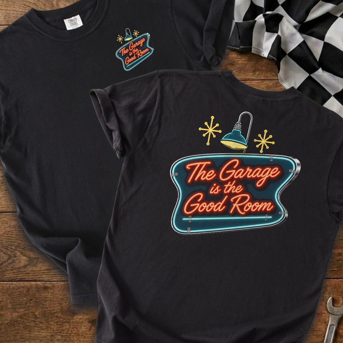 Black | Front & Back