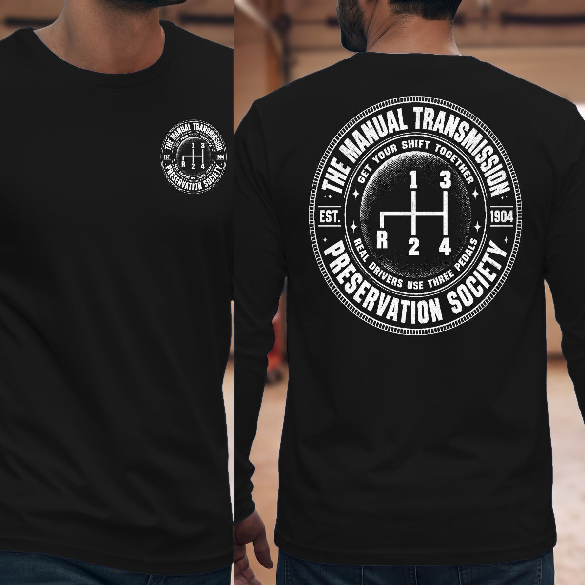 Black | Front & Back