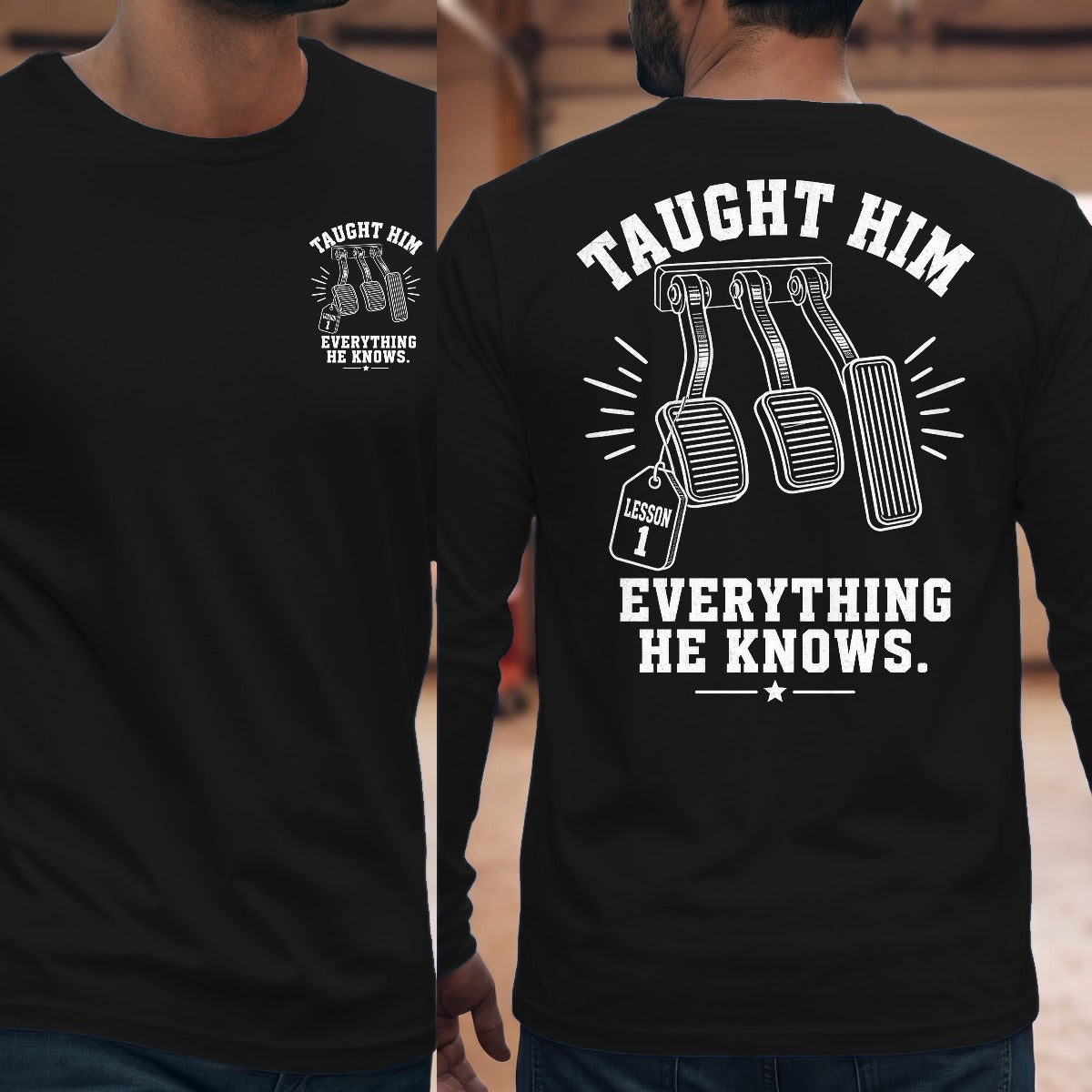 Black | Front & Back