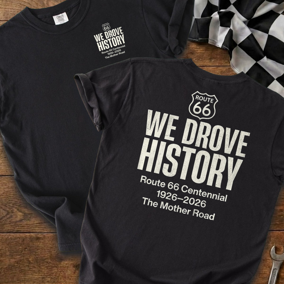 Black | Front & Back