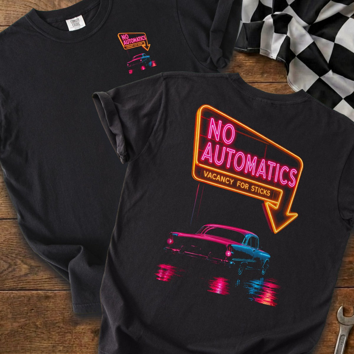 Black | Front & Back