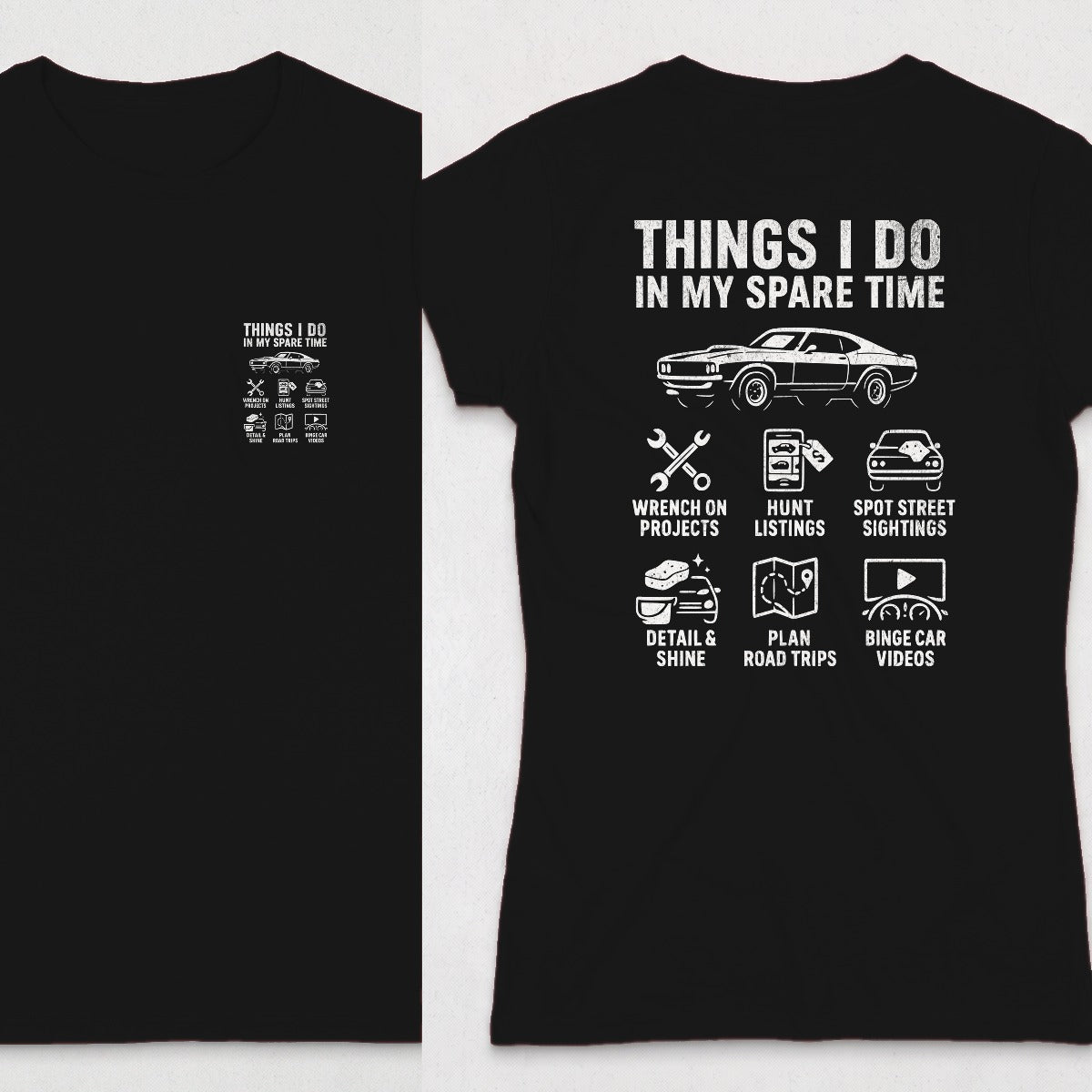 Black | Front & Back