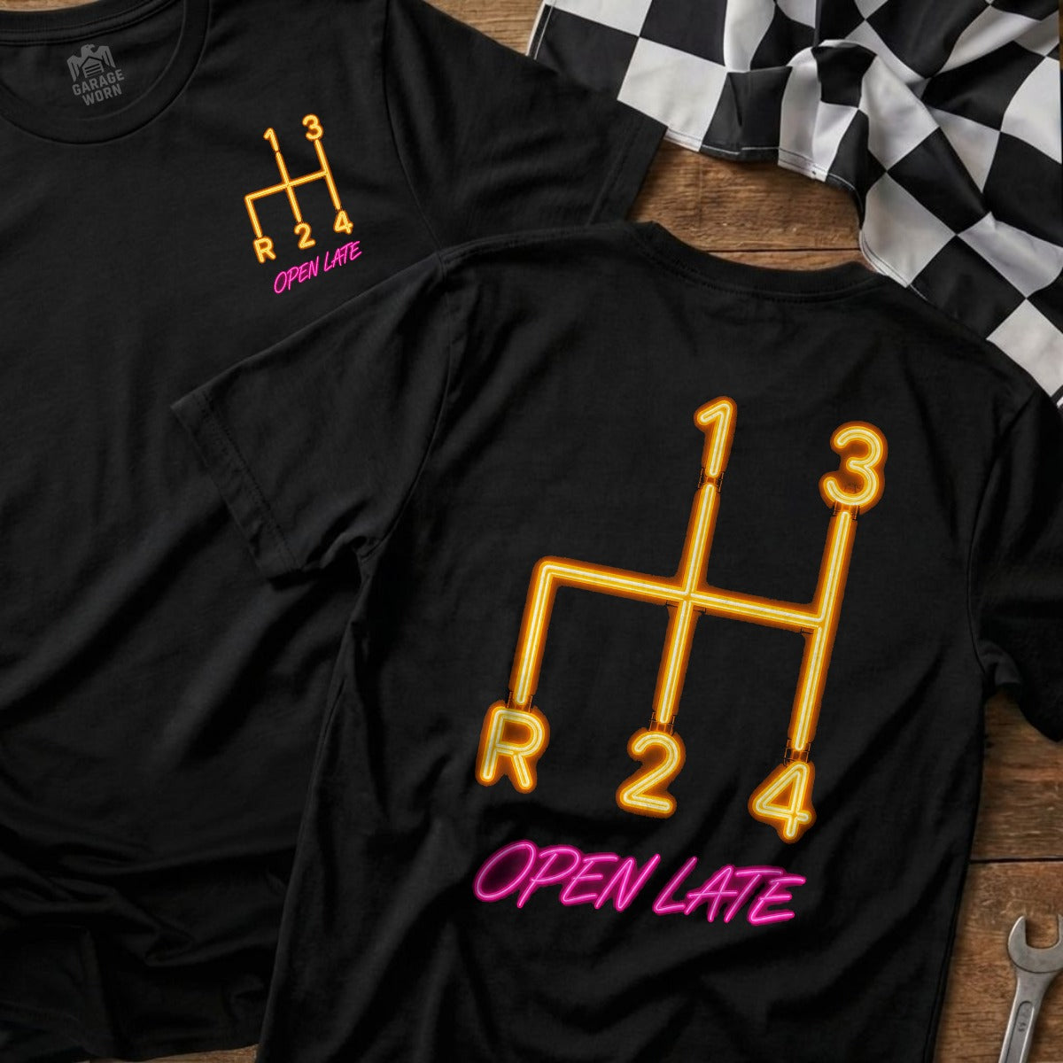 Black | Front & Back