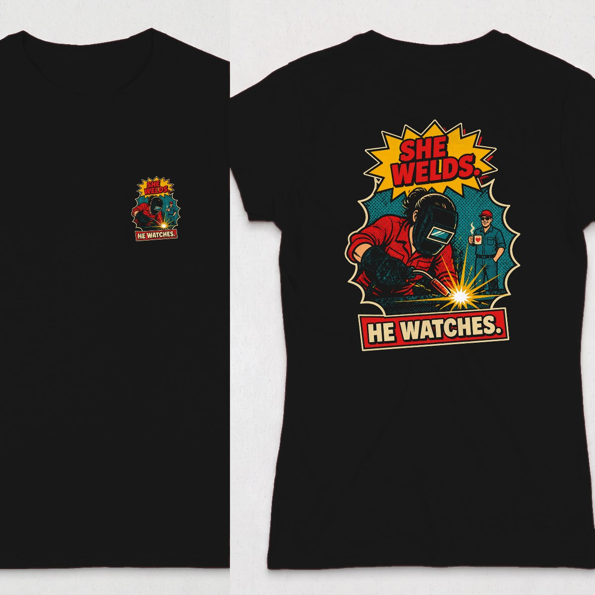 Black | Front & Back