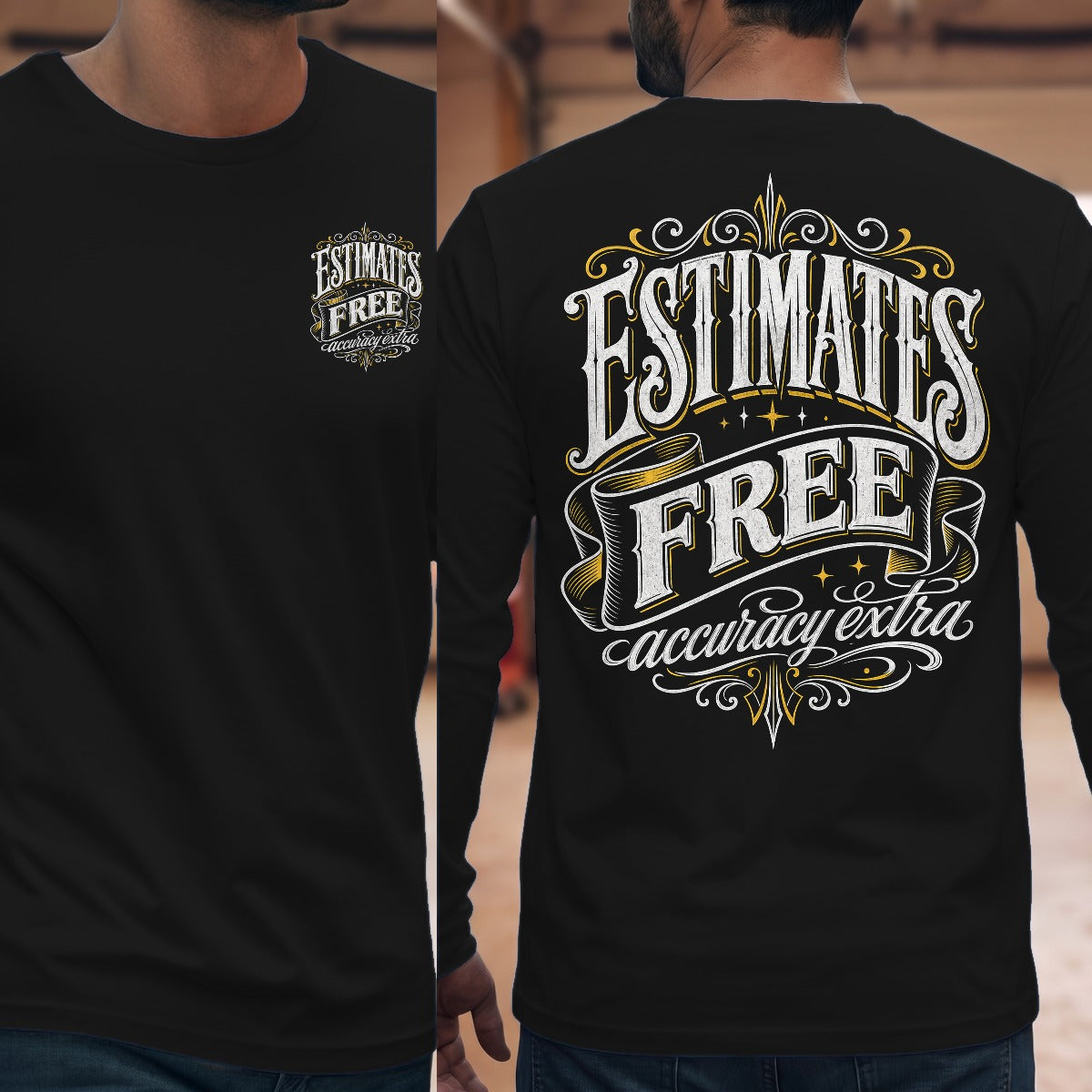 Black | Front & Back