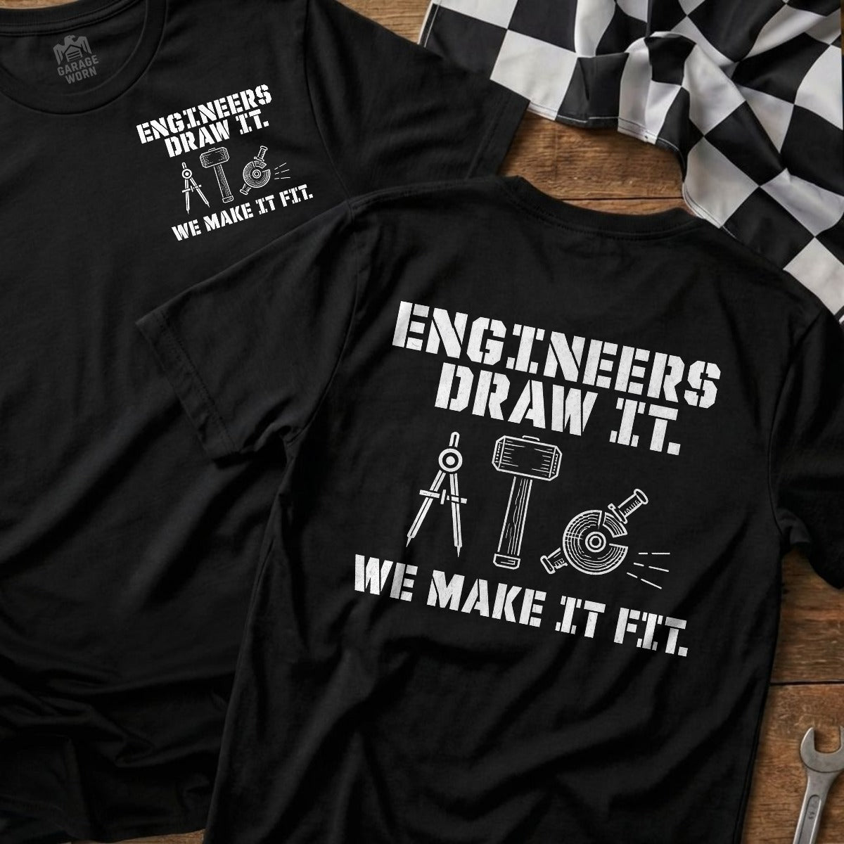 Black | Front & Back