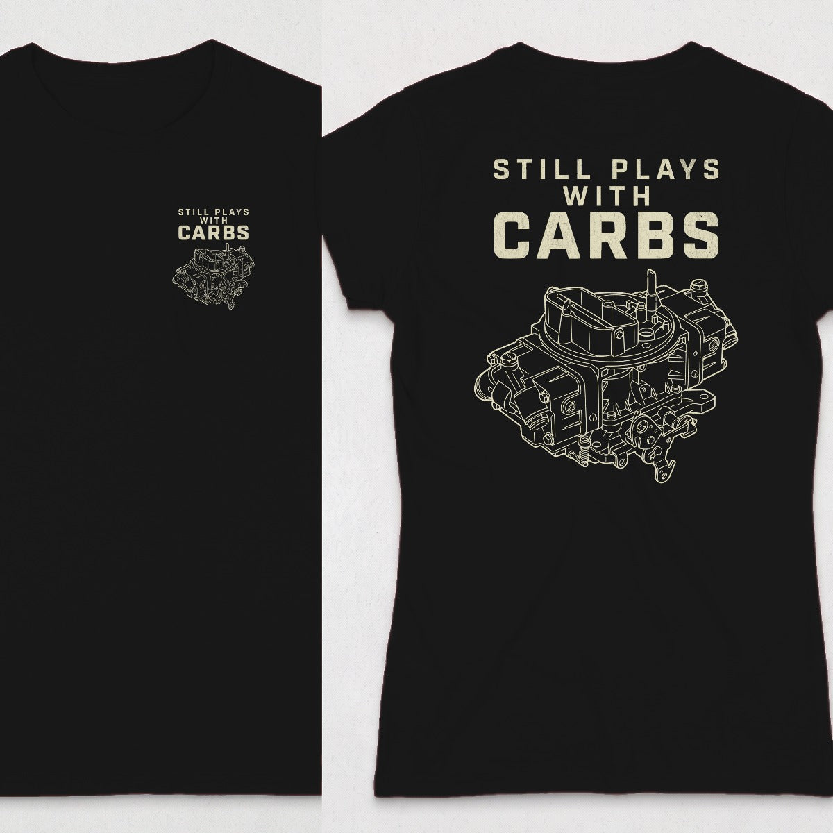 Black | Left Chest + Back