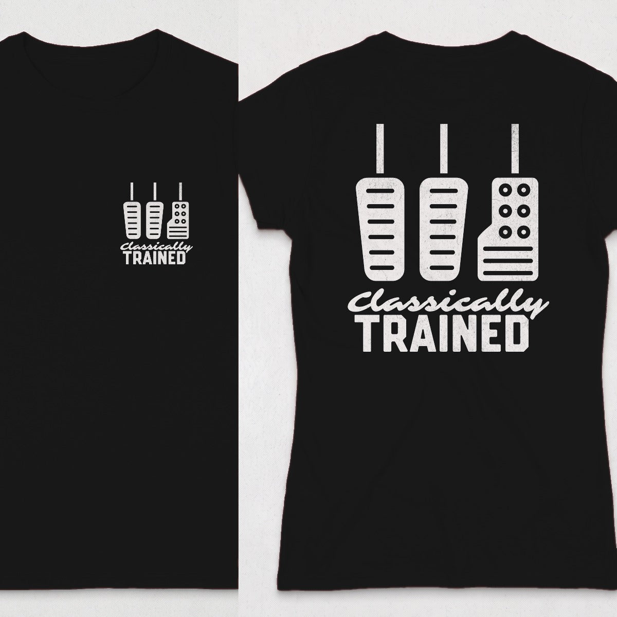 Black | Left Chest + Back