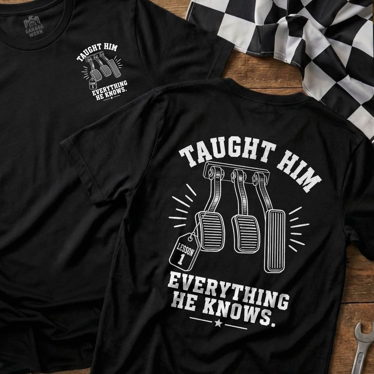 Black | Front & Back