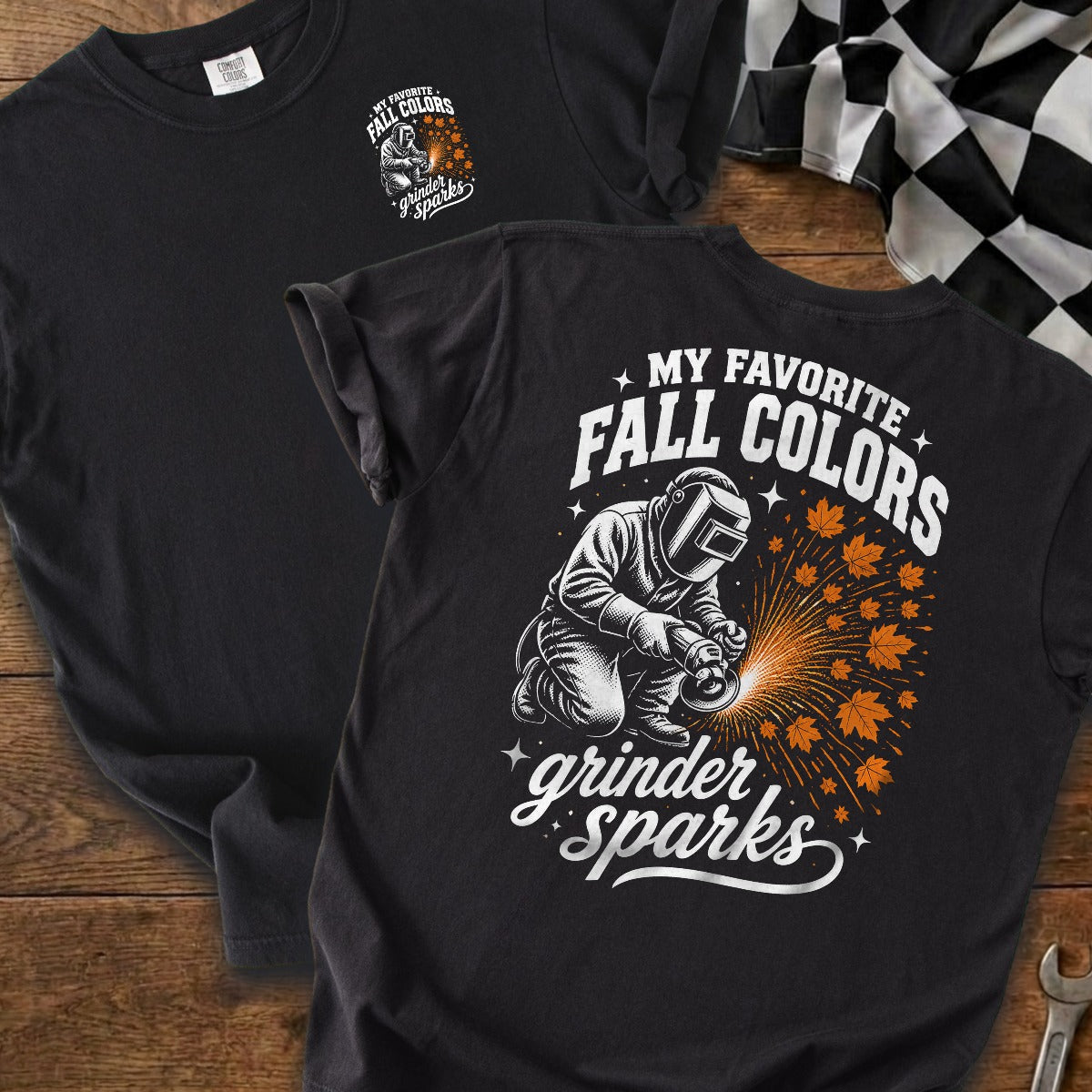 Black | Front & Back