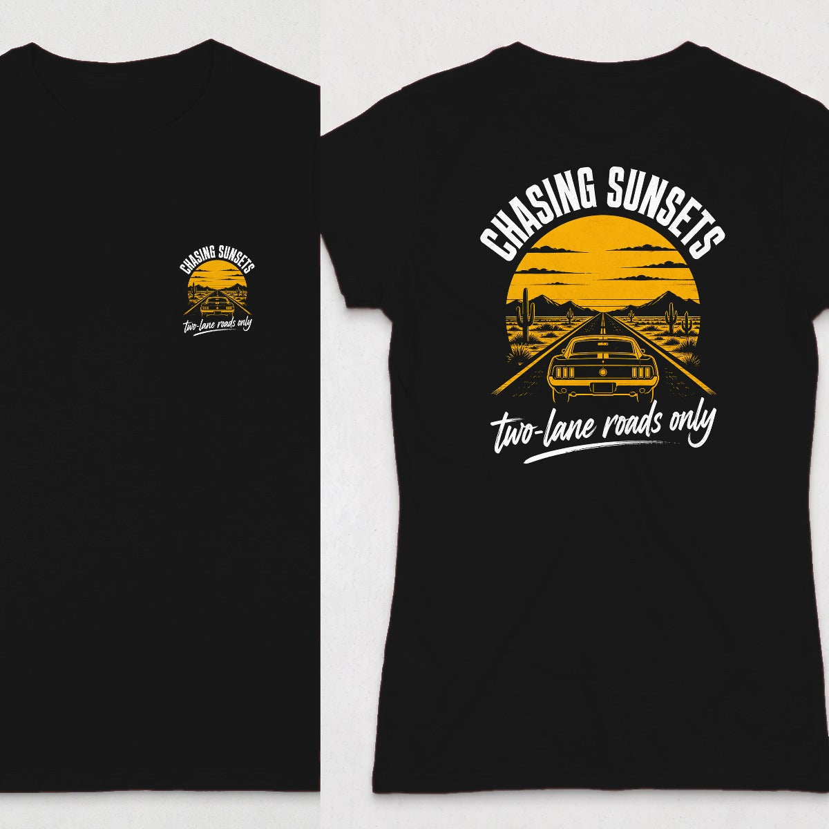 Black | Front & Back