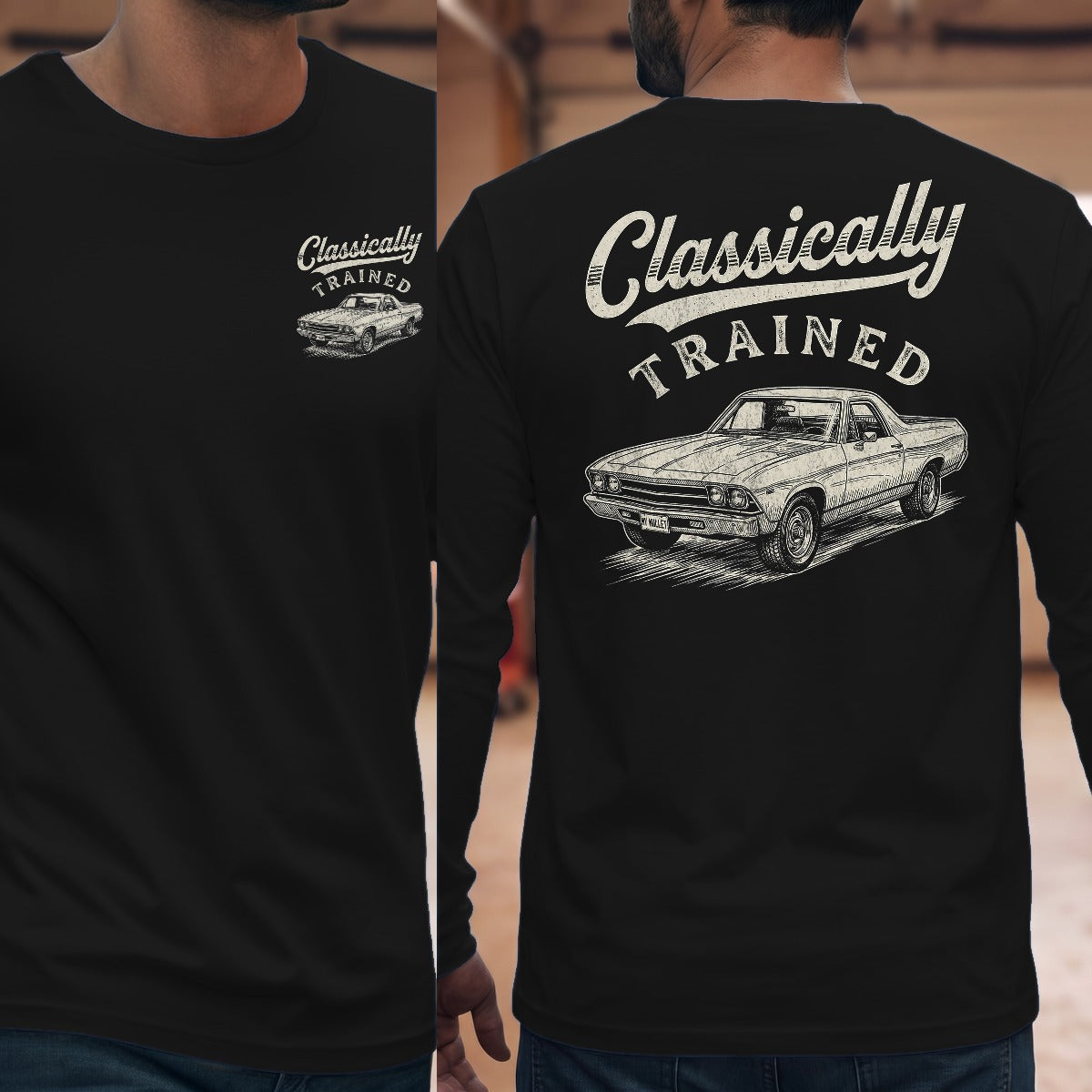 Black | Front & Back